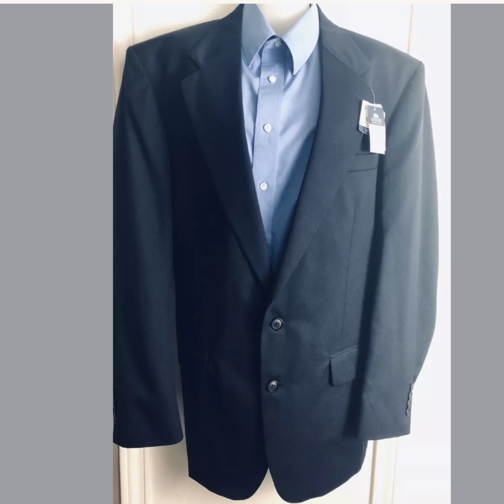 New Stanford Blue Blazer Sports Coal Size 42L